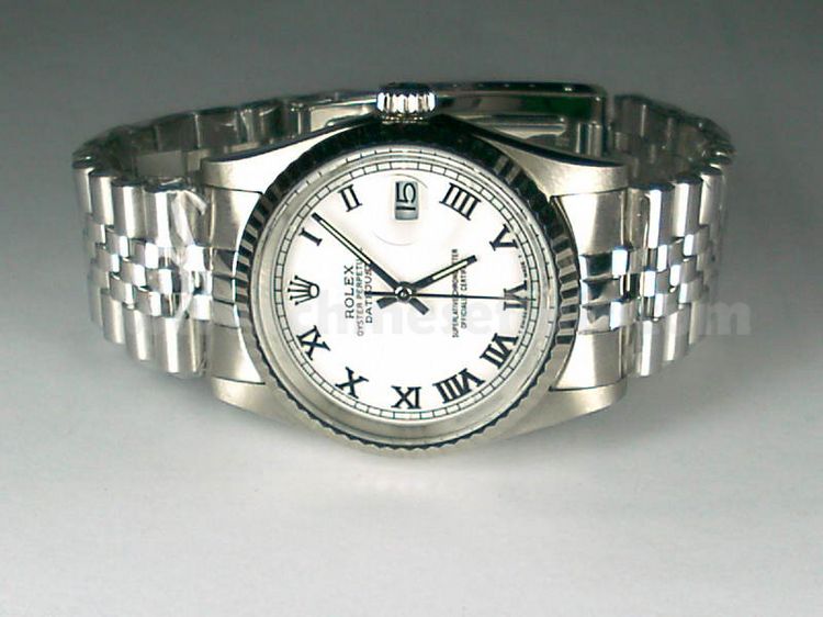 Datejusts Oyster Perpetual Datejust Men's White Dial